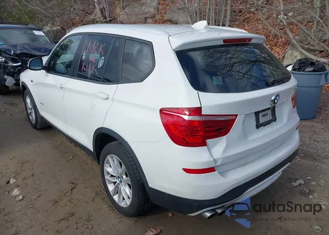 2017 BMW X3 xDrive28I from USA, damaged, VIN 5UXWX9C34H0T18861